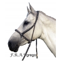 Gregor Rope Halter Bridle and Reins